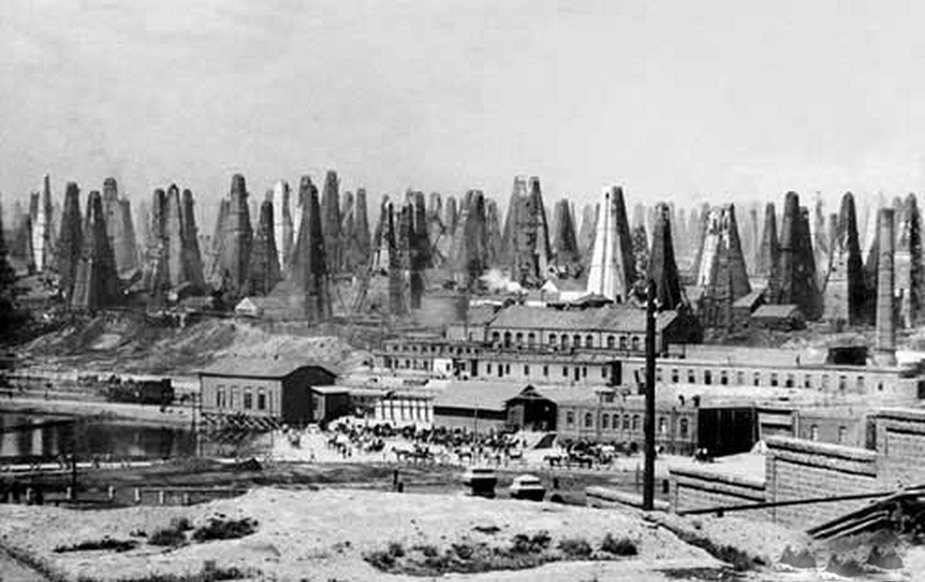 Baku zar cosacchi guerriglia Brand fondazioni nafta immagini di 1906 